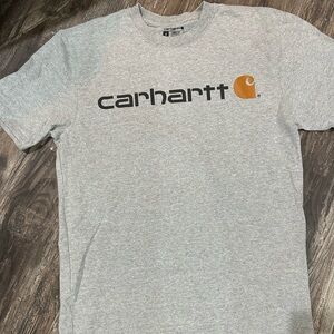 Carhartt Men's Heather Gray Logo Tee